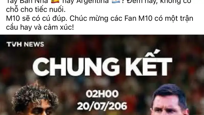 Showbiz Việt "mất ngủ" vì Chung kết World Cup 2026: Đỗ Mỹ Linh, HIEUTHUHAI cùng dàn sao náo loạn