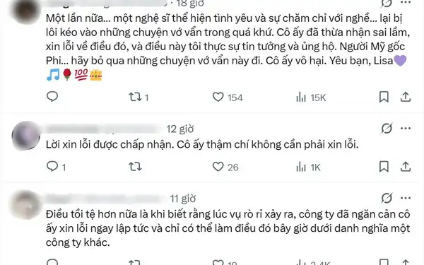 Lisa (BLACKPINK) và lời xin lỗi phân biệt chủng tộc: Phản ứng dư luận bất ngờ